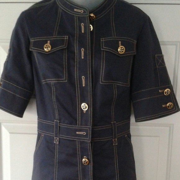 Ecetera  Denim look Dress . - Picture 4 of 6